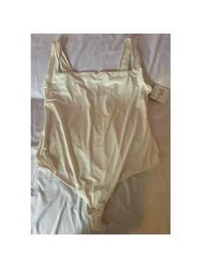 Women's Tranquil & True Bodysuit Size 1X Cream